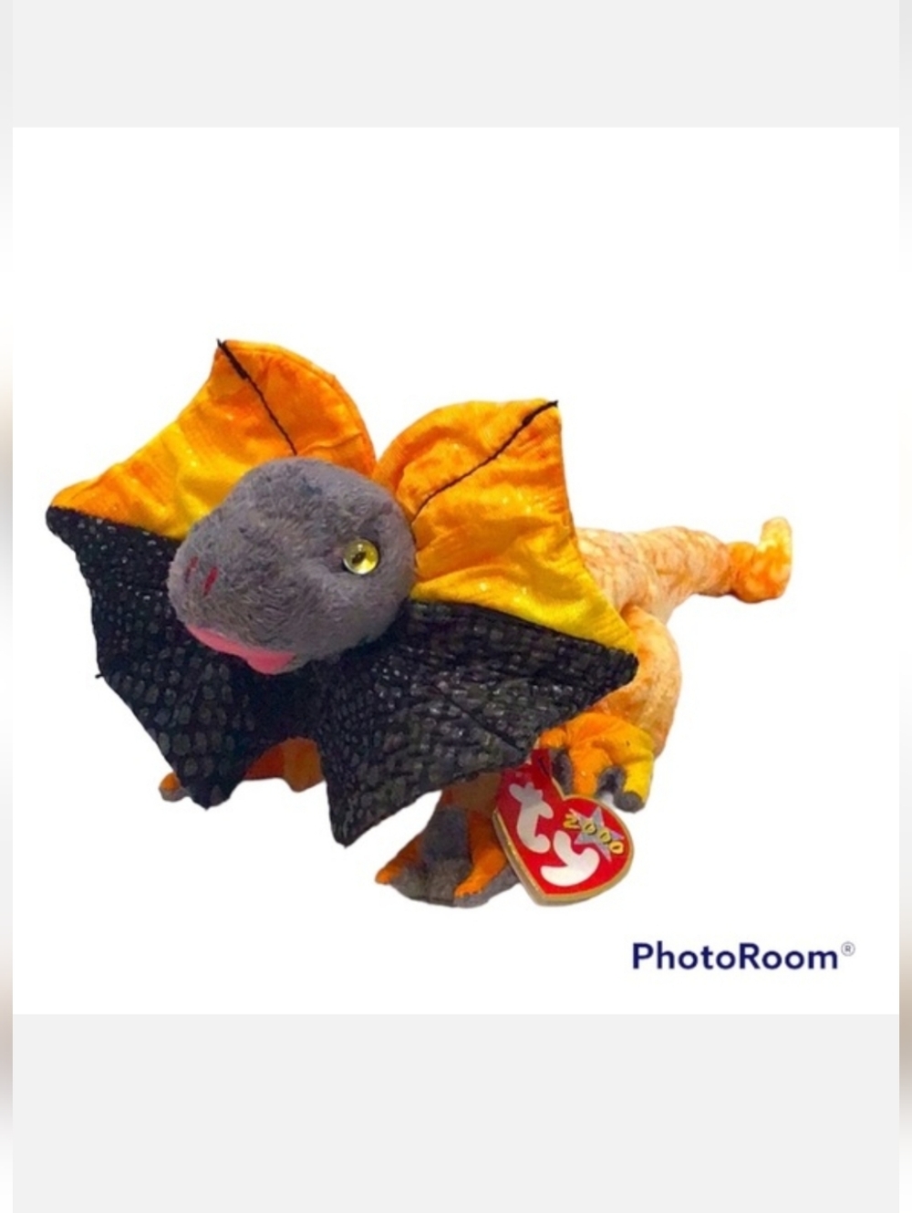 💚 TY “Slayer” Beanie Baby Dinosaur